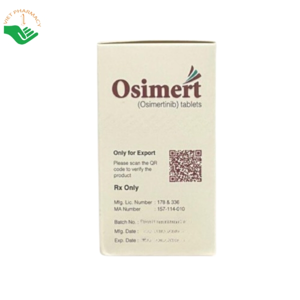 Thuốc Osimert 80mg (Osimertinib) điều trị ung thư phổi không tế bào nhỏ - Ảnh 2