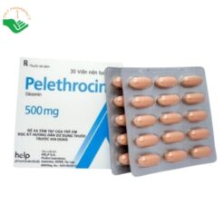 Thuốc Pelethrocin 500mg trị triệu chứng liên quan đến suy tĩnh mạch