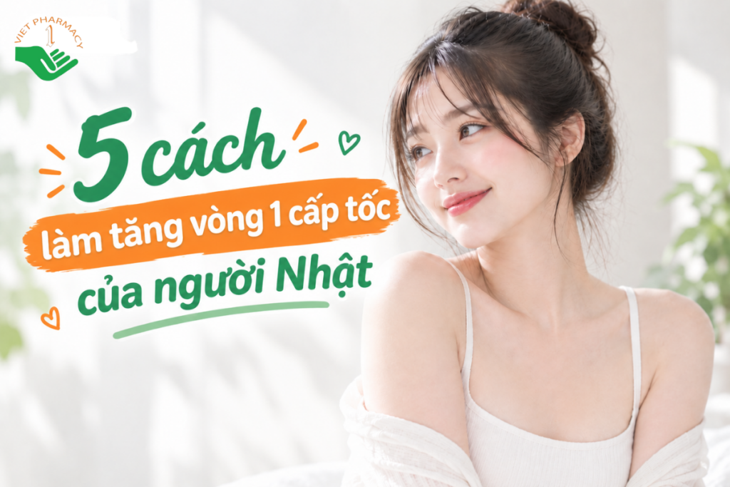 5 cách làm tăng vòng 1 cấp tốc của người Nhật