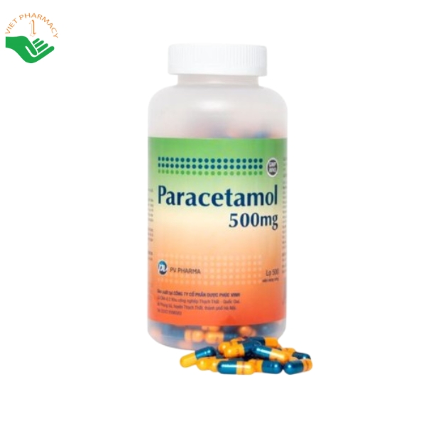 Thuốc Paracetamol 500mg PV Pharma làm dịu các cơn đau từ nhẹ đến vừa - Ảnh 2