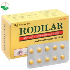 Thuốc Rodilar 15mg - Điều trị ho khan, ho có đờm, ho do kích ứng