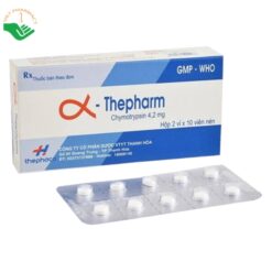 Thuốc Alpha Thepharm giảm viêm và phù nề hiệu quả