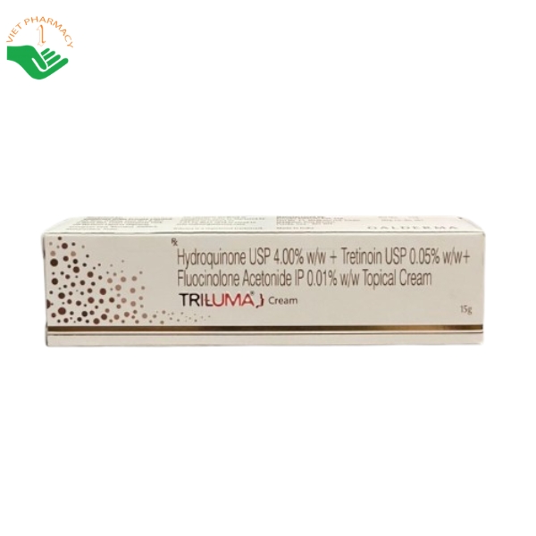 Triluma Cream 15g (Ấn Độ) - Kem bôi trị nám, tàn nhang - Ảnh 3