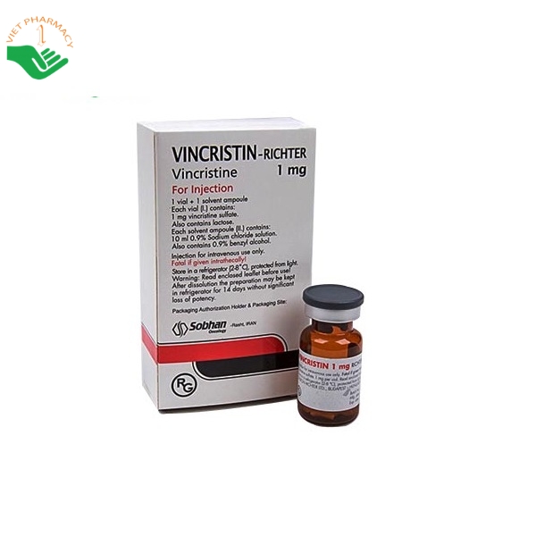 Thuốc Vincristin 1mg Richter điều trị các bệnh ung thư
