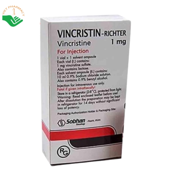 Thuốc Vincristin 1mg Richter điều trị các bệnh ung thư - Ảnh 2