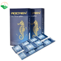 Bao cao su Sea Horse Rocmen phòng tránh thai và bệnh lây truyền qua đường tình dục (Hộp 10 cái)