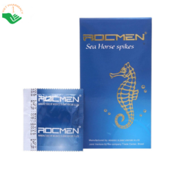 Bao cao su Sea Horse Rocmen phòng tránh thai và bệnh lây truyền qua đường tình dục (Hộp 10 cái)