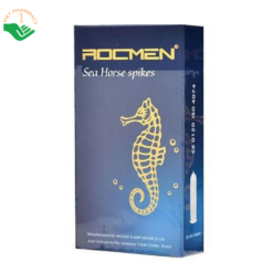 Bao cao su Sea Horse Rocmen phòng tránh thai và bệnh lây truyền qua đường tình dục (Hộp 10 cái)