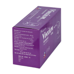 Bột đông khô pha tiêm Vinxium 40mg Vinphaco điều trị viêm loét dạ dày tá tràng (Hộp 5 lọ + 5 ống dung môi)