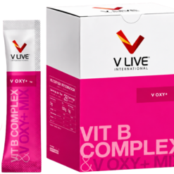 Bột pha uống V-Oxy+ V Live International hỗ trợ lưu thông tuần hoàn máu (Hộp 28 gói x 5g)