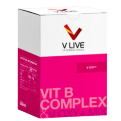 Bột pha uống V-Oxy+ V Live International hỗ trợ lưu thông tuần hoàn máu (Hộp 28 gói x 5g)