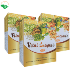 Bột uống Vital Enzyme’s Vital Group hỗ trợ tiêu hóa, tăng cường sức khỏe và sức đề kháng (Hộp 30 gói)