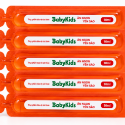 Dung dịch uống BabyKids Ăn Ngon Yến Sào Arkopharma hỗ trợ kích thích ăn ngon (Hộp 20 ống x 10 ml)
