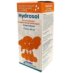 Dung dịch uống Hydrosol Polyvitamine Pharma Developpement bổ sung vitamin tổng hợp (Hộp 20ml)