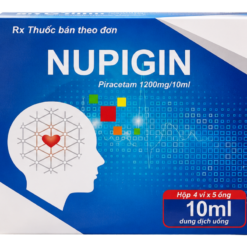 Dung dịch uống Nupigin CPC1 Hà Nội điều trị đau đầu và chóng mặt (Hộp 4 vỉ x 5 ống x 10ml)