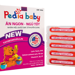 Dung dịch uống Pedia Baby High Tech Usa hỗ trợ ăn ngon ngủ tốt (Hộp 4 vỉ x 5 ống)