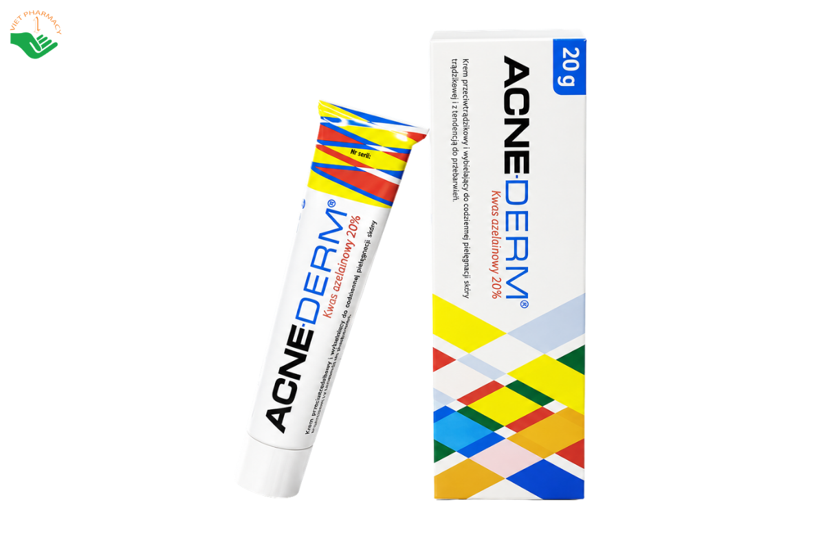 Kem bôi da Acne-Derm Bielenda giúp trị mụn, mờ thâm (Tuýp 20g)