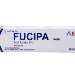 Kem bôi da Fucipa Cream Apimed điều trị nhiễm khuẩn ngoài da (Hộp 15g)