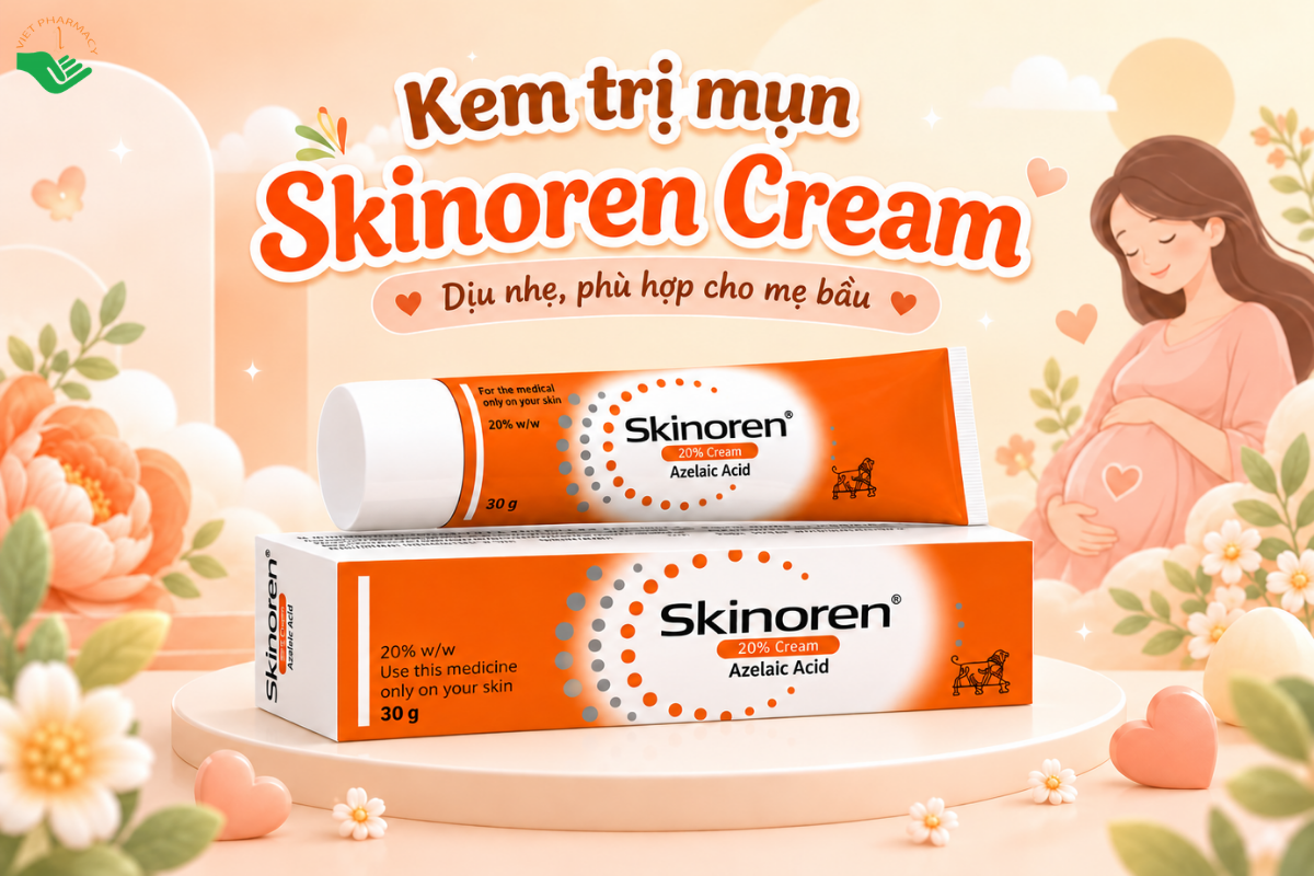 Kem trị mụn Skinoren Cream (Tuýp 30g)