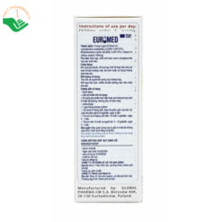 Men vi sinh EuroMed GLOBAL PHARMA bổ sung lợi khuẩn, hỗ trợ cân bằng hệ vi sinh đường ruột (Chai 10ml)
