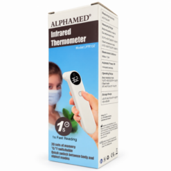 Nhiệt kế hồng ngoại UFR102 Alphamed đo trán, tai và vật thể (Hộp 1 nhiệt kế)