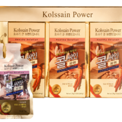 Nước uống Kolssain Power hỗ trợ giảm khó chịu sau khi uống rượu bia và say tàu xe (Hộp 18 gói x 35g)