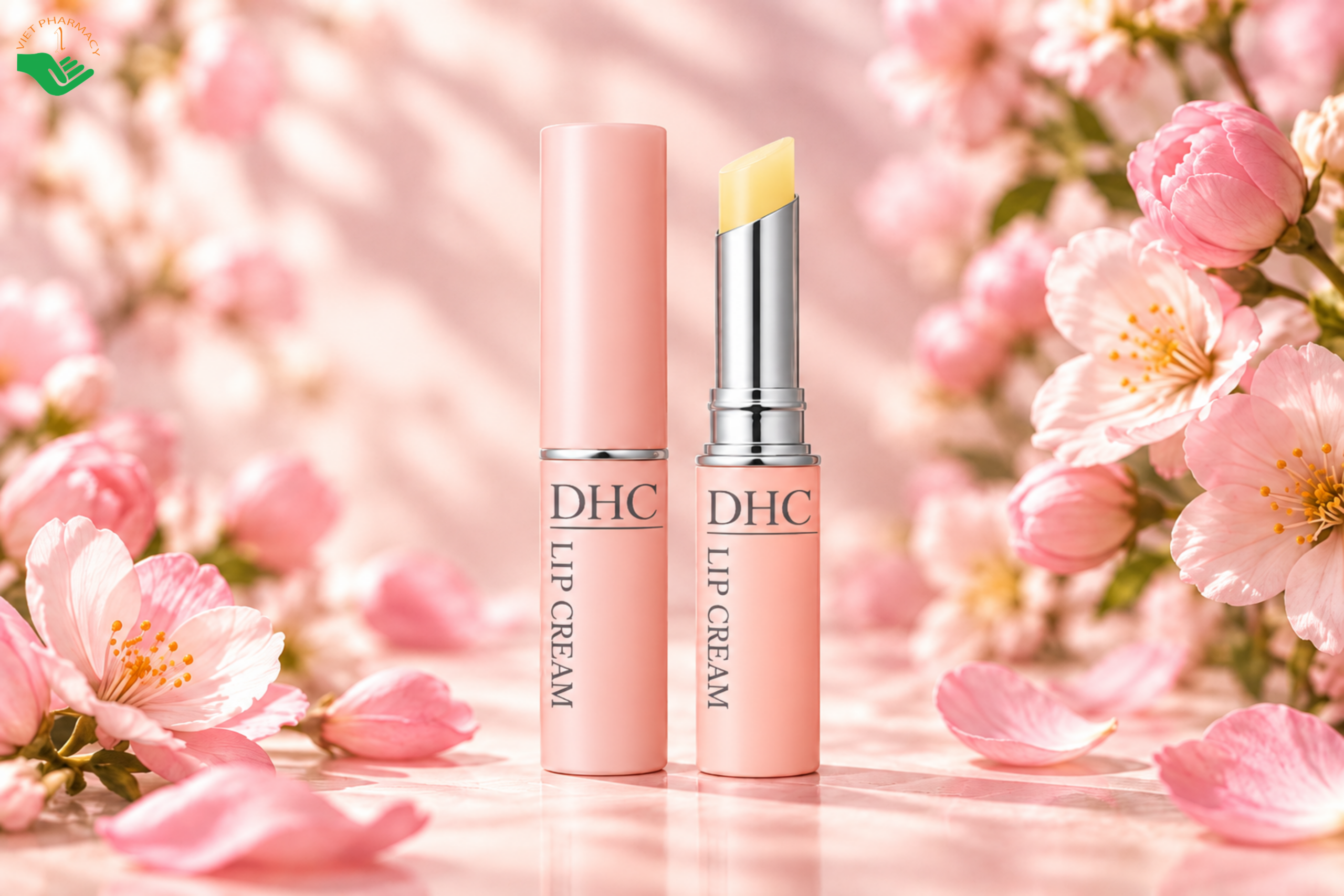 Son dưỡng Lip Cream DHC không màu, dưỡng ẩm và giúp môi mềm mại (Thỏi 1,5g)