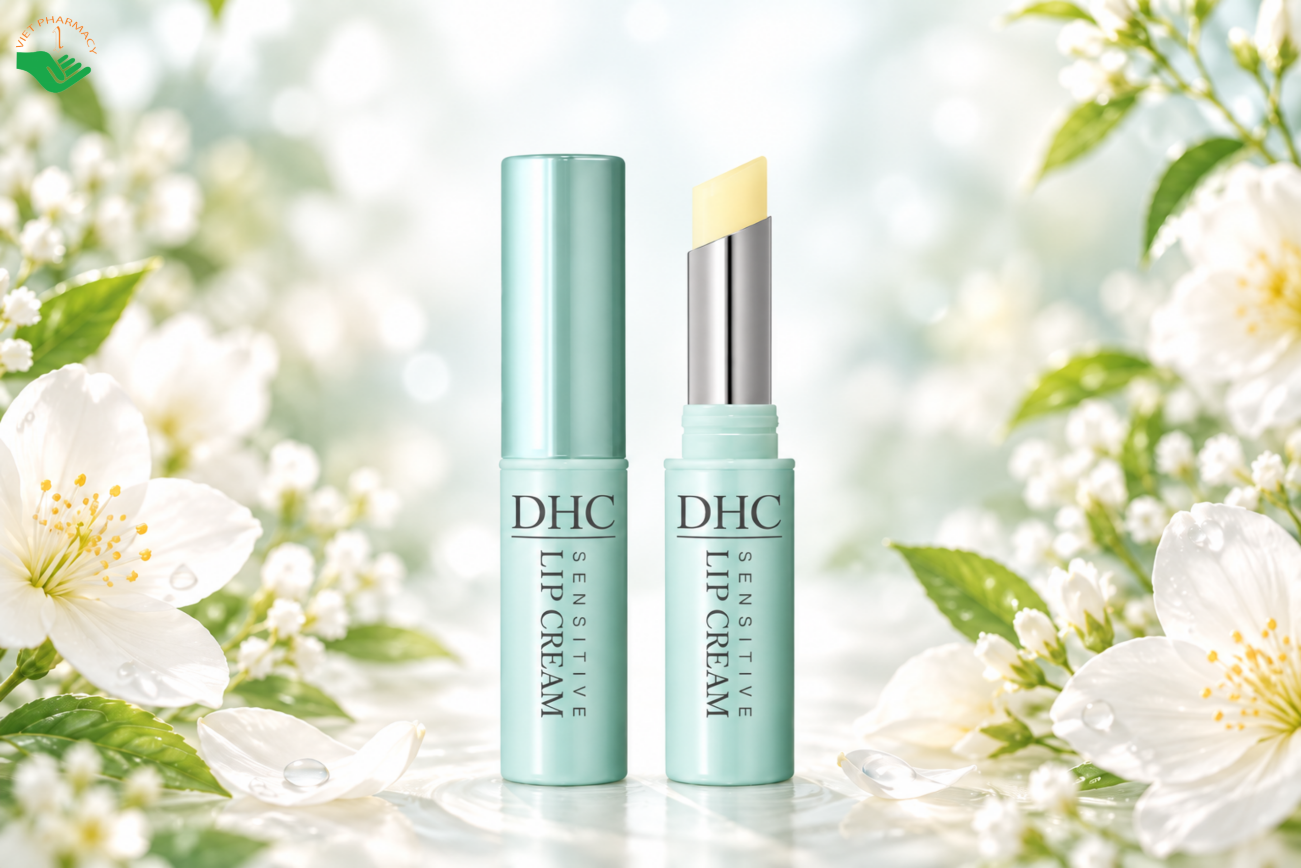 Son dưỡng Sensitive Lip Cream DHC cho môi nhạy cảm, dưỡng ẩm và làm mềm môi (Thỏi 1,5g)