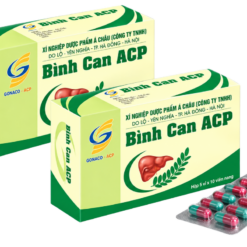 Thuốc Bình Can ACP Medisun hỗ trợ điều trị viêm gan (Hộp 5 vỉ x 10 viên)