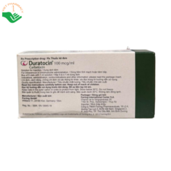 Thuốc Duratocin 100mcg/ml Ferring Pharmaceuticals phòng ngừa băng huyết sau sinh do giảm trương lực tử cung (Hộp 5 ống)