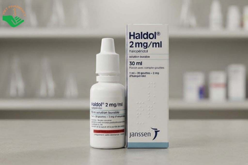 Thuốc Haldol 2mg/ml Janssen điều trị rối loạn tâm thần (Hộp 1 lọ 30ml)
