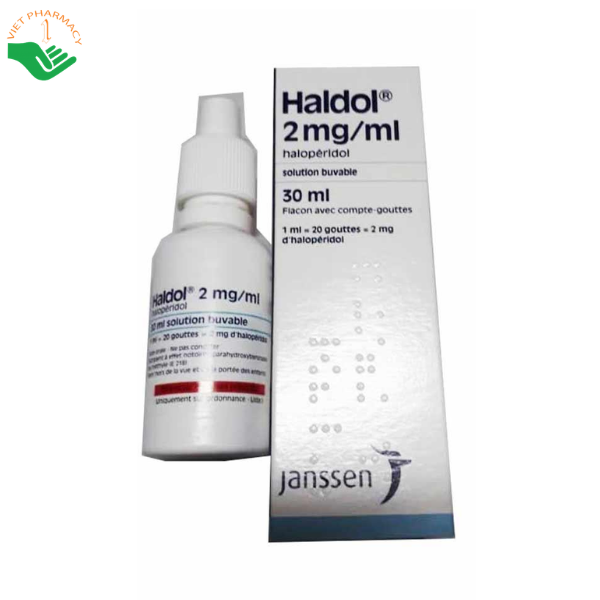Thuốc Haldol 2mg/ml Janssen điều trị rối loạn tâm thần (Hộp 1 lọ 30ml)
