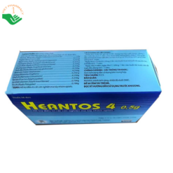 Thuốc Heantos 4 Dược phẩm Hà Thành hỗ trợ cắt cơn nghiện opiat (Hộp 7 vỉ x 10 viên)