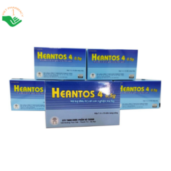 Thuốc Heantos 4 Dược phẩm Hà Thành hỗ trợ cắt cơn nghiện opiat (Hộp 7 vỉ x 10 viên)
