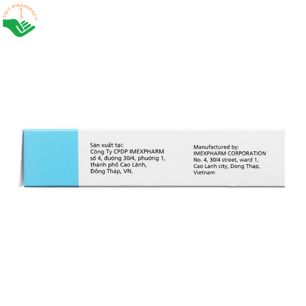 Thuốc Imexofen 60 Imexpharm điều trị viêm mũi dị ứng và mày đay mạn tính vô căn (Hộp 3 vỉ x 10 viên)