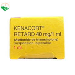 Thuốc Kenacort Retard 40mg/1ml Bristol-Myers Squibb điều trị viêm, dị ứng và một số bệnh lý thấp khớp (Hộp 1 ống 2ml)