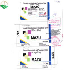 Thuốc Mazu Stallion Laboratories điều trị đau mức độ vừa đến nặng (Hộp 1 vỉ x 10 viên)