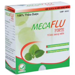 Thuốc Mecaflu Forte Nature Pharma điều trị cảm cúm và giảm ho (Hộp 10 vỉ x 10 viên)