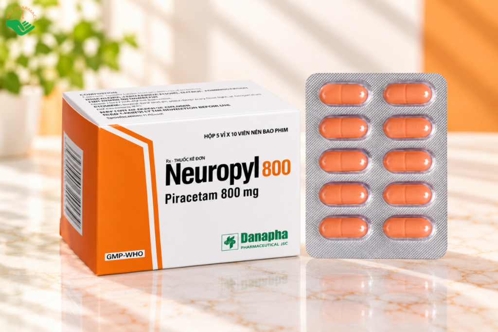 Thuốc Neuropyl 800 Danapha là thuốc gì_ Công dụng và cách dùng