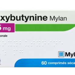 Thuốc Oxybutynine Mylan 5mg Mylan điều trị bàng quang hoạt động quá mức (Hộp 4 vỉ x 15 viên)