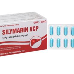 Thuốc Silymarin VCP 140mg Dược phẩm VCP hỗ trợ điều trị viêm gan (Hộp 10 vỉ x 10 viên)