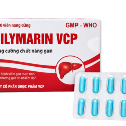 Thuốc Silymarin VCP 140mg Dược phẩm VCP hỗ trợ điều trị viêm gan (Hộp 10 vỉ x 10 viên)