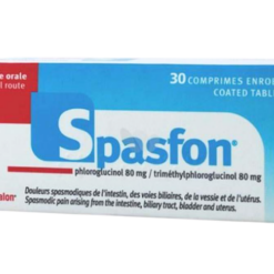 Thuốc Spasfon Lab Macors giảm co thắt đường tiêu hóa và phụ khoa (Hộp 3 vỉ x 10 viên)