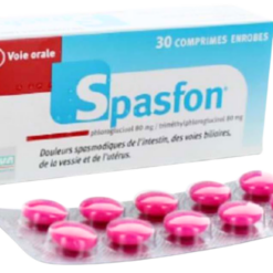 Thuốc Spasfon Lab Macors giảm co thắt đường tiêu hóa và phụ khoa (Hộp 3 vỉ x 10 viên)