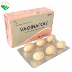 Thuốc Vaginapoly PHIL Inter Pharma điều trị nhiễm trùng âm đạo và cổ tử cung (Hộp 2 vỉ x 6 viên)