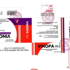 Thuốc tiêm Vinopa 40mg/2ml Vinphaco giảm đau co thắt cơ trơn (Hộp 10 ống x 2ml)
