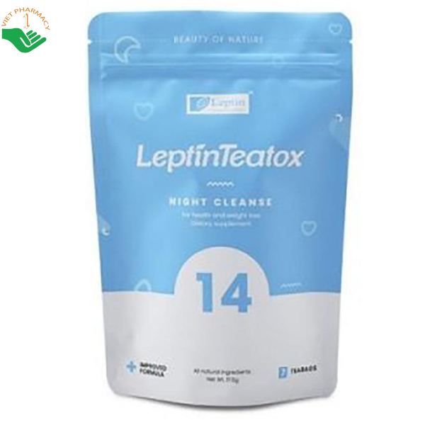 Trà Leptin Teatox Smart Sense hỗ trợ kiểm soát cân nặng (14 túi ngày + 7 túi đêm)