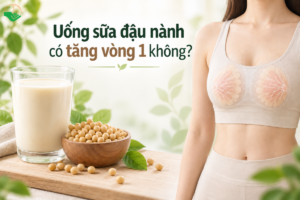 Uống sữa đậu nành có tăng vòng 1 không? Cách uống và lưu ý cần biết