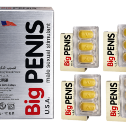 Viên uống Big Penis U.S.A. Man Best hỗ trợ tăng cường sinh lý nam (Hộp 12 viên)