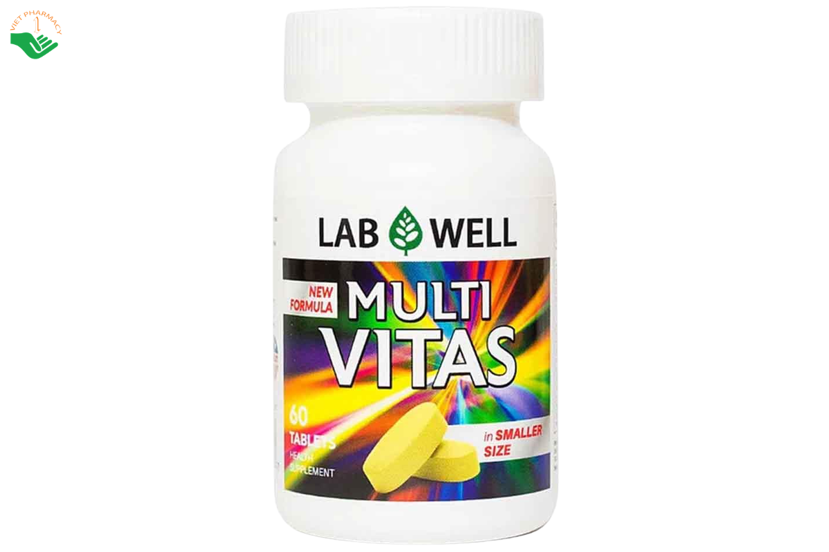 Viên uống Multi Vitas Lab Well bổ sung vitamin và khoáng chất (Hộp 60 viên)